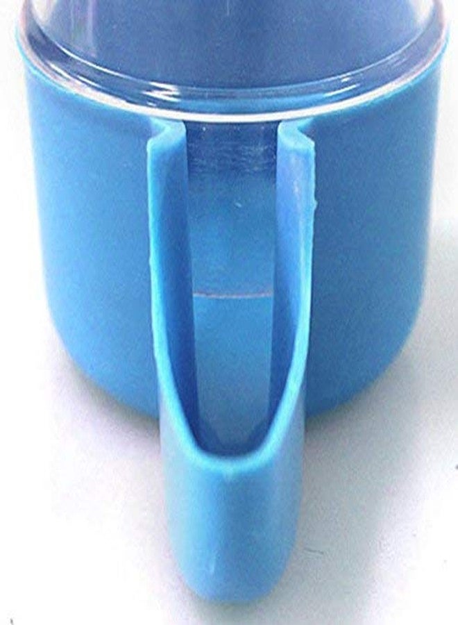 سايج سكوير وعاء صغير الحجم على شكل أنبوب من سيج سكوير لتغذية القفص، والبذور، والماء، مع صينية قابلة للإزالة - لا انسكاب ولا فوضى (لون عشوائي) (قطعة واحدة) - Image 4